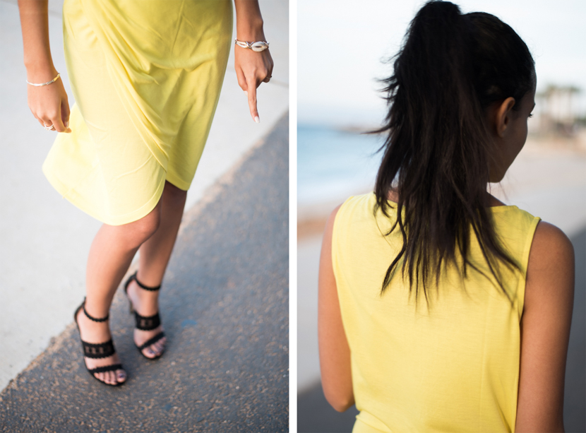 summer dress, bright clothing, rocking a yellow dress, personal style